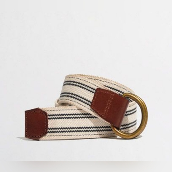 J. Crew Accessories - J. Crew Women's Cotton Leather Belt - Size S